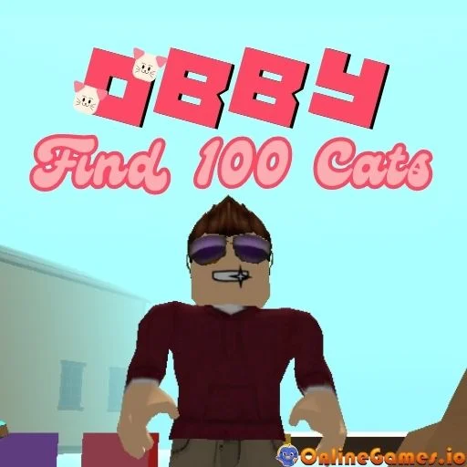 Obby: Find 100 Cats